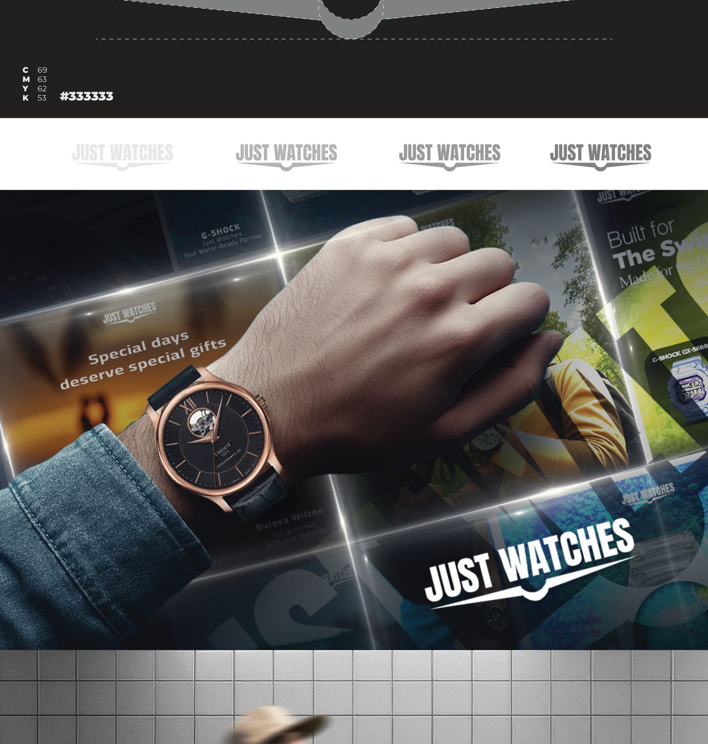 Just Watches brand system detail by Omega Trove
