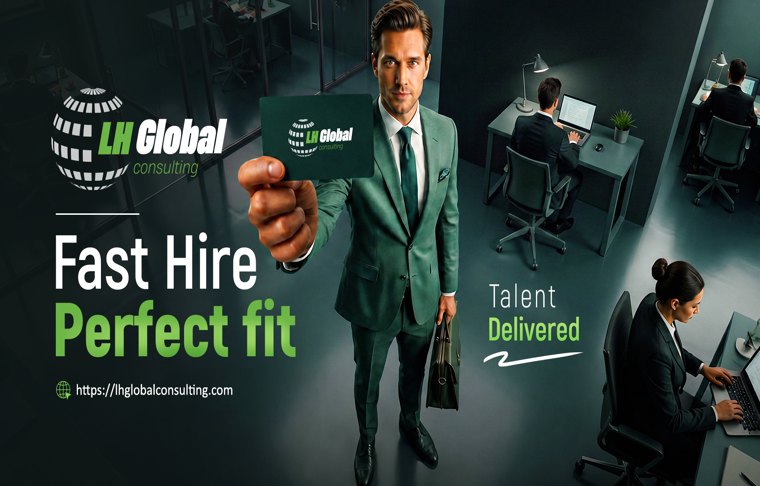 LH Global Consulting brand work by Omega Trove